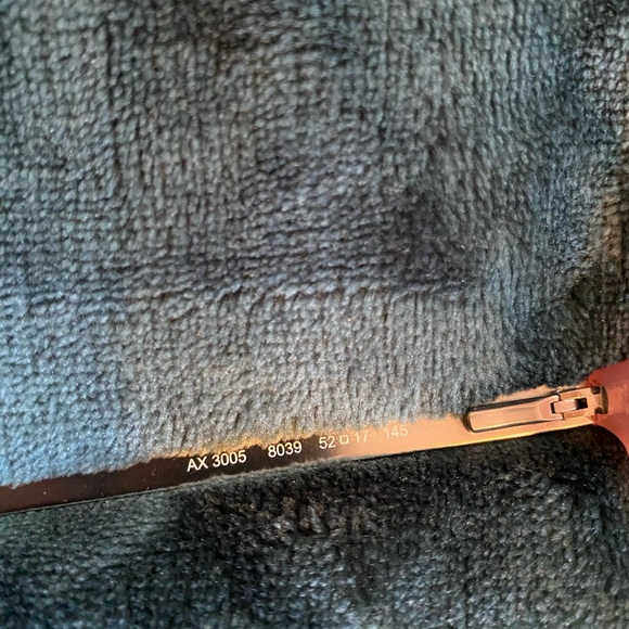 Armani Exchange AX3005 8039 52-17 Eyeglasses NWT - Picture 8 of 12